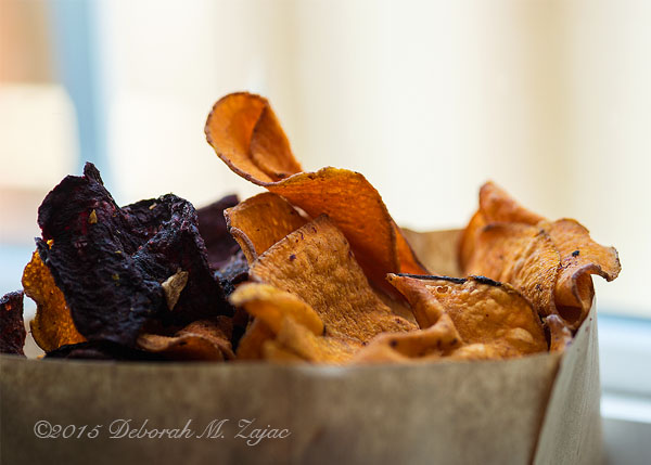 P52 42 of 52 Sweet Potato and Beet Chips